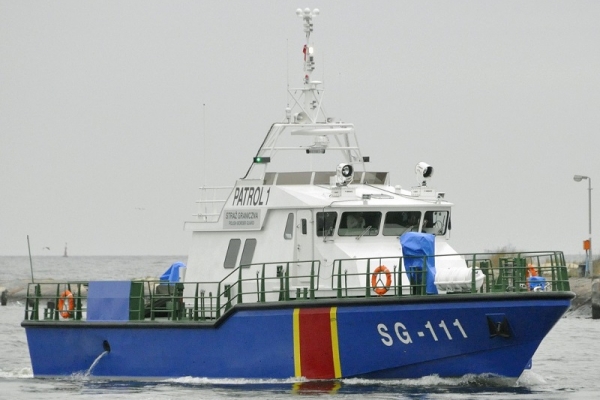 Jacht nadał sygnał 