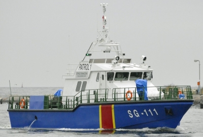 Jacht nadał sygnał 