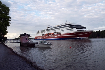 Tysięczne bunkrowanie promu Viking Grace