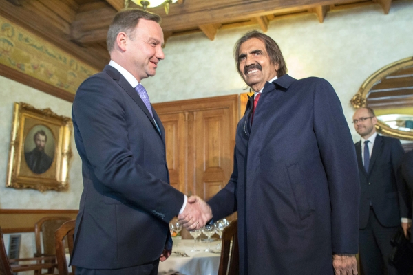 Spotkanie z ojcem Emira Państwa Katar