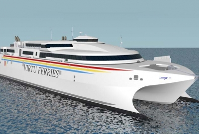 Największy katamaran w rejonie Morza Śródziemnego od Incat