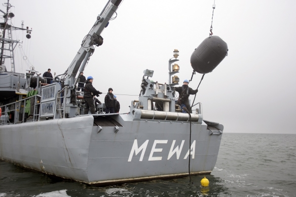 Okrętowa Grupa Zadaniowa 8. FOW powróciła do portu