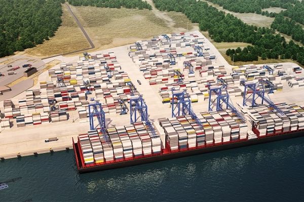 Za miesiąc uroczyste otwarcie drugiego nabrzeża w DCT Gdańsk