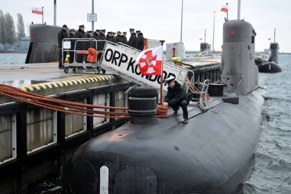 Jubileuszowe uroczystości na pokładzie ORP Kondor