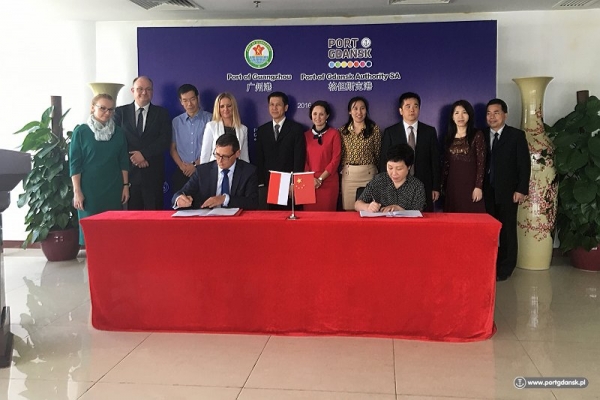 Port Gdańsk wraca z Chin z kolejnym listem intencyjnym