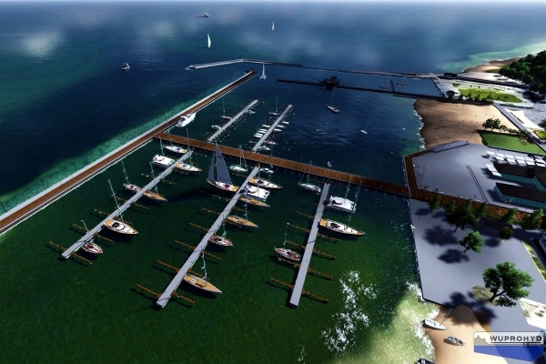 Tak będzie wyglądał nowoczesny port jachtowy w Pucku