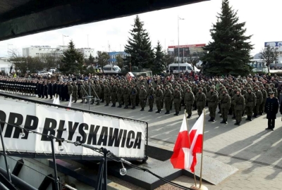 Uroczysta przysięga wojskowa