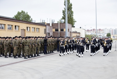 Przysięga wojskowa w świnoujskim Porcie Wojennym