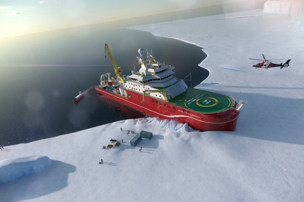 Rozpoczęła się budowa brytyjskiego arktycznego statku naukowo-badawczego