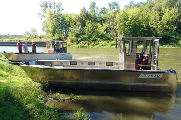 Nowy sprzęt pływający RZGW w Gdańsku
