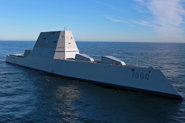 USS Zumwalt - Największy, najdroższy i najbardziej zaawansowany niszczyciel dla US Navy...