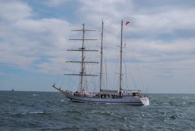 Rejs kandydacki pod żaglami