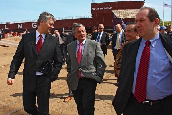 Stocznia Remontowa - wodowanie Coral Methane