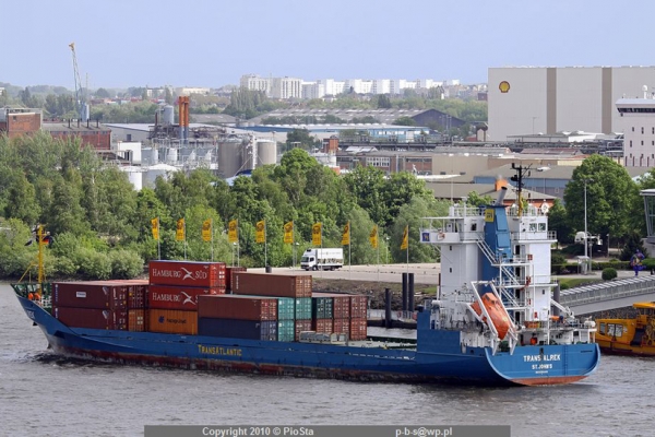 Shipspotting w Hamburgu