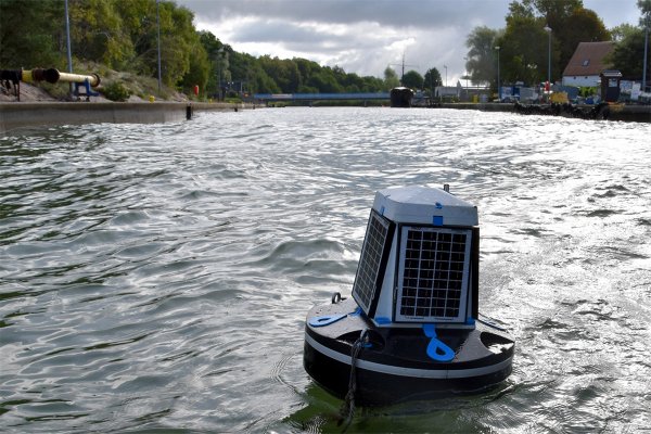 W Rowach działa sonar, który mierzy parametry Bałtyku: temperaturę, ......