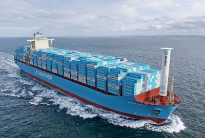 Maersk zainstaluje pierwszy obrotowy żagiel na swoim kontenerowcu