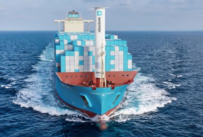 Maersk zainstaluje pierwszy obrotowy żagiel na swoim kontenerowcu
