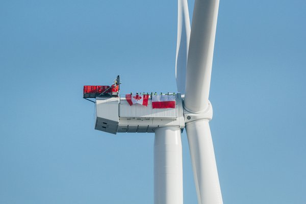 Wszystkie 76 turbin na farmie Baltic Power zainstalowane