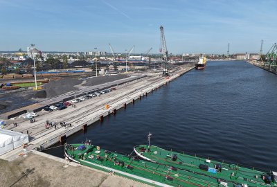 W Porcie Gdańsk zakończono rozbudowę Nabrzeża Rudowego III