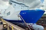 Galileusz w Stoczni Gryfia. Kolejny prom w barwach POLSCA Baltic Ferries