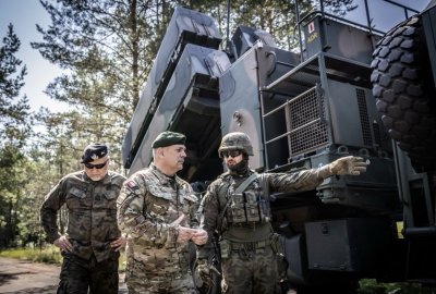 Szef Sztabu Generalnego odwiedził Morską Jednostkę Rakietową