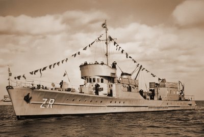 75 lat temu ORP Żuraw został uprowadzony do Szwecji