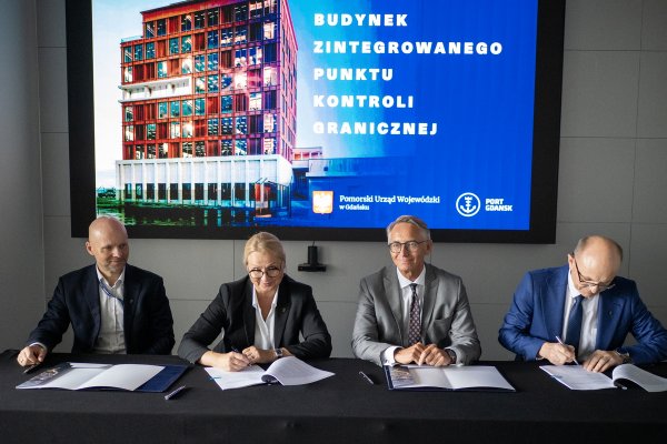 Jest umowa na realizację centrum kontroli granicznej w Porcie Gdańsk