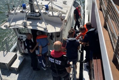Ewakuacja 186 pasażerów statku wycieczkowego na Dunaju