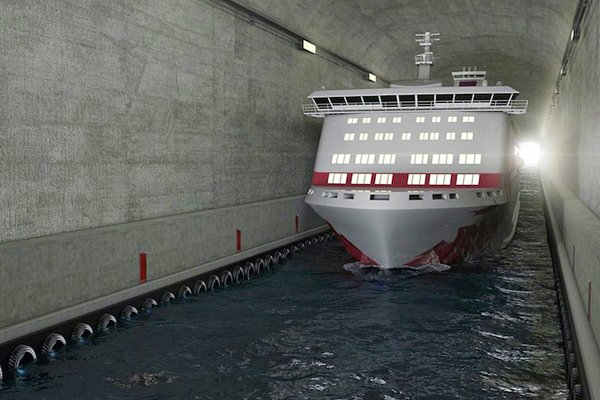 Podpisano kontrakt na pierwszy na świecie tunel dla statków pełnomorskic...