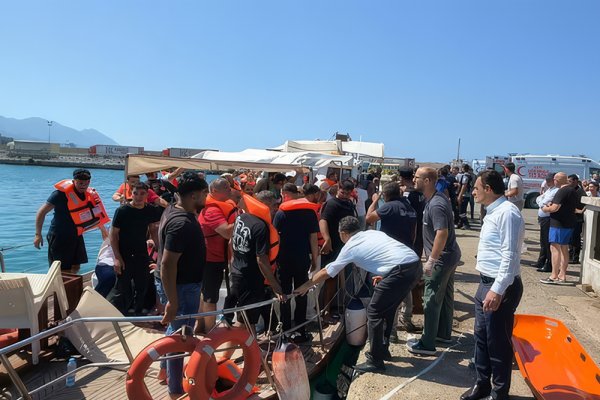Katastrofa promu z 270 osobami na pokładzie u wybrzeży Cypru