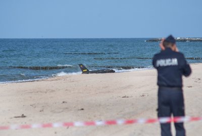 Odnaleziony wczoraj rosyjski dron miał bardziej cele zwiadowcze niż bojo...