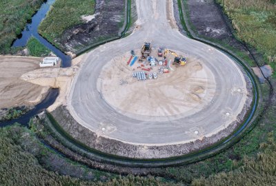 Pierwszy odcinek drogi krajowej do elektrowni jądrowej jest cały w reali...