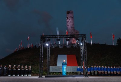 Na Westerplatte trwają obchody 87. rocznicy wybuchu II wojny św.