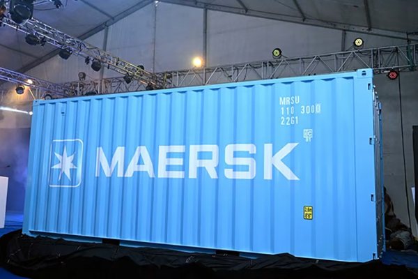 Pierwszy indyjski kontener transportowy firmy Maersk  