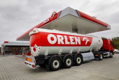 Stacja paliw ORLEN koło Portu Gdańsk. Nowe technologie i wodór dla trans...